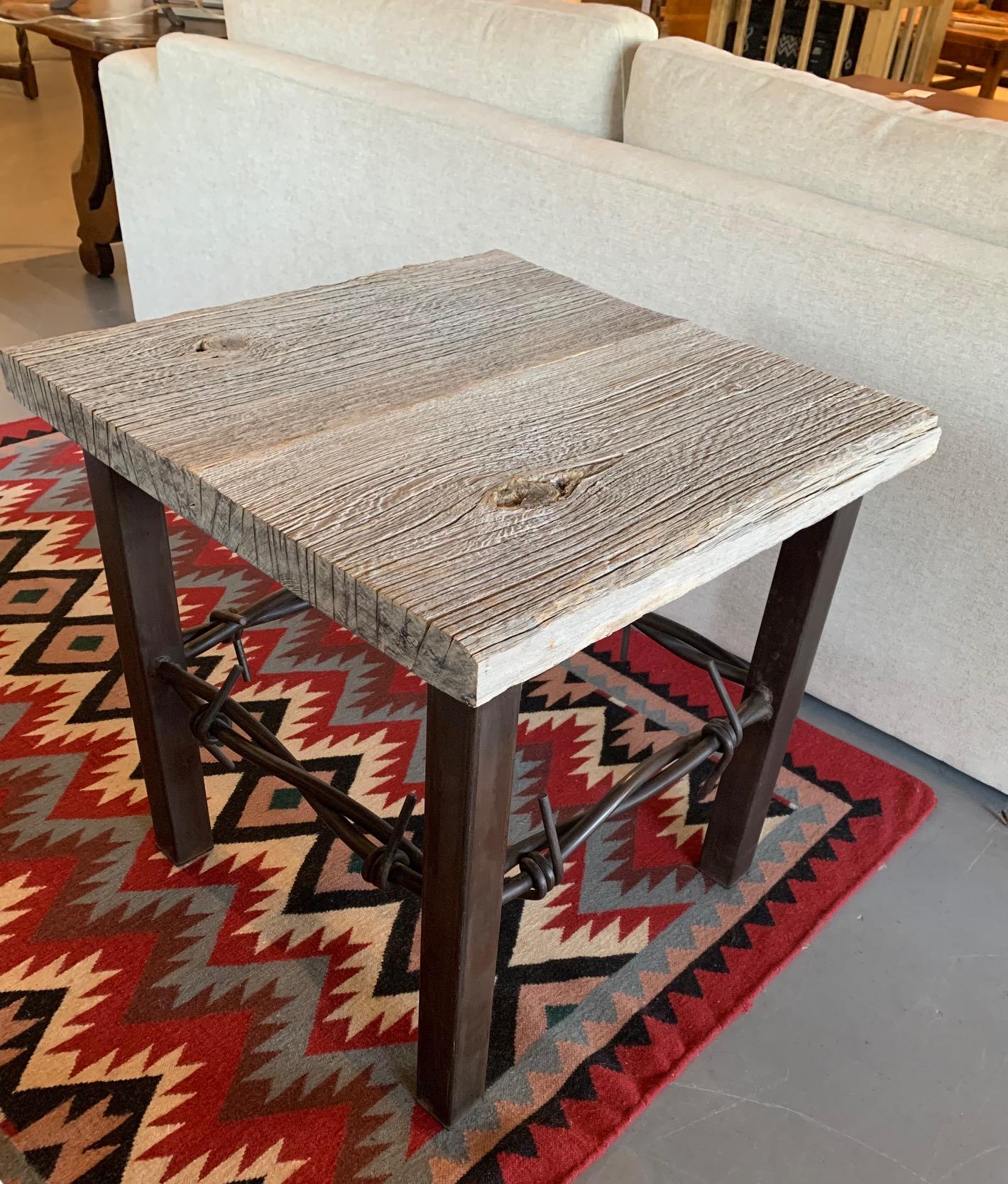 Ranch End Table In New Condition For Sale In Albuquerque, NM