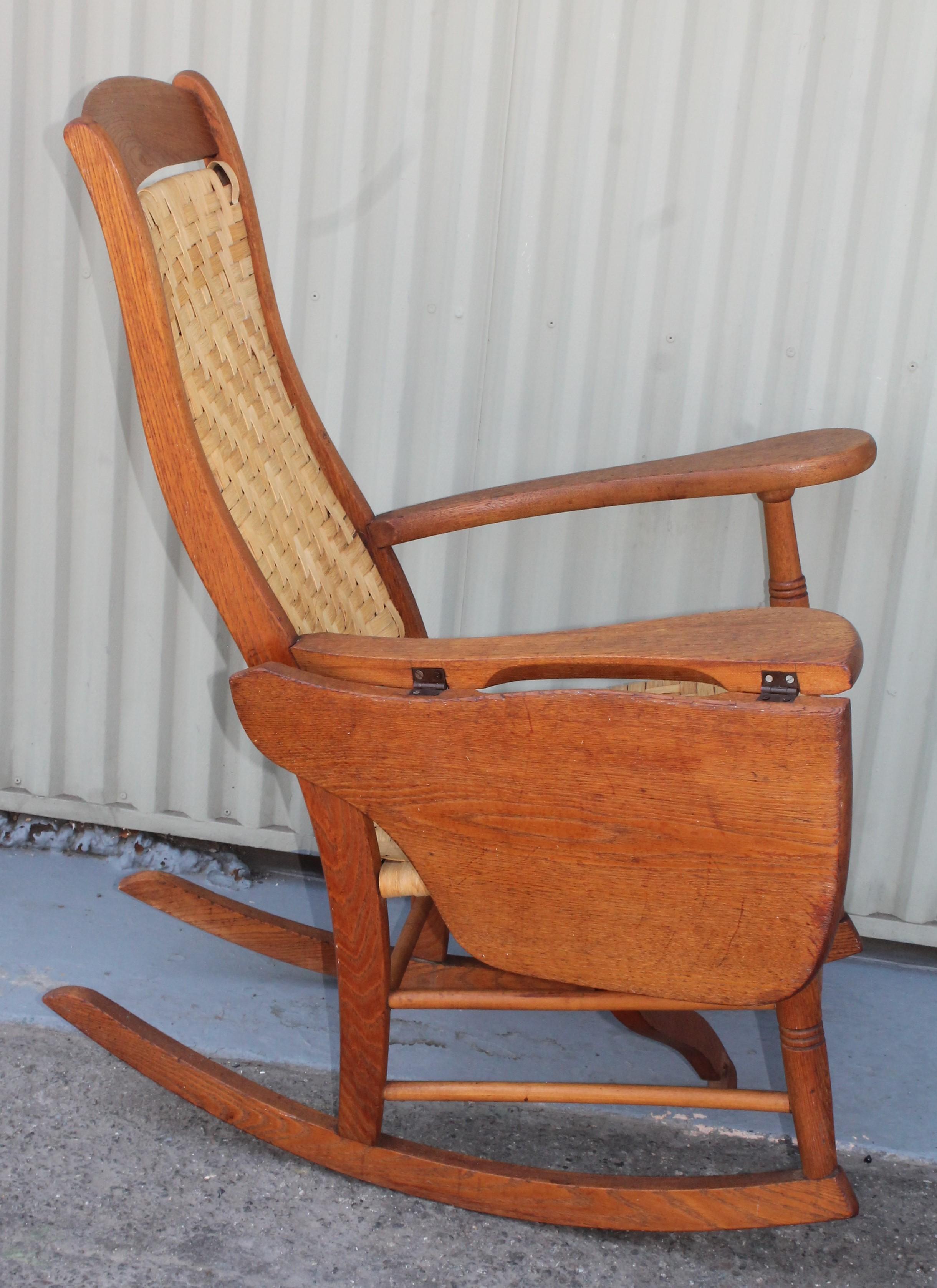 Hand-Crafted Ranch House Rocking Chair