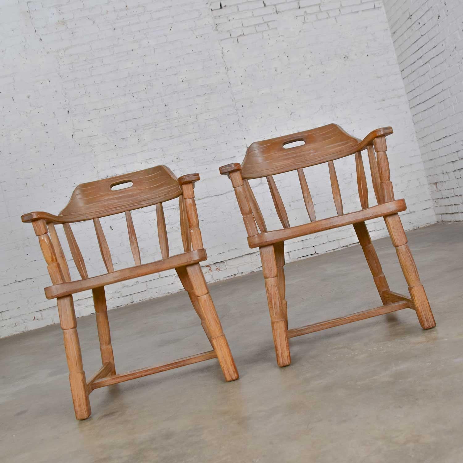 ranch oak chair