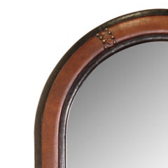 Rancher's Collection Studded Leather Harness Mirror