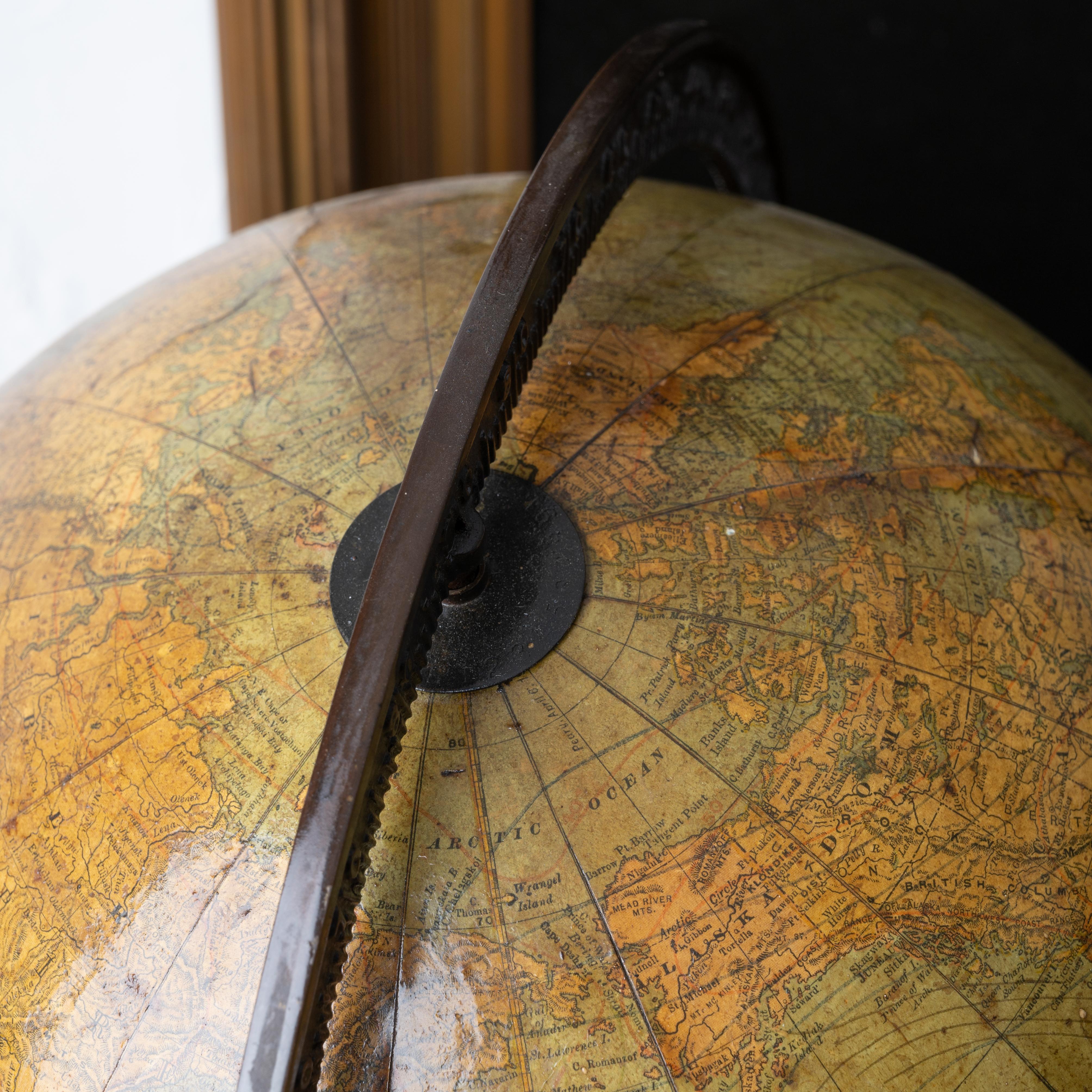 Rand McNally Twelve Inch Terrestrial Globe For Sale 5