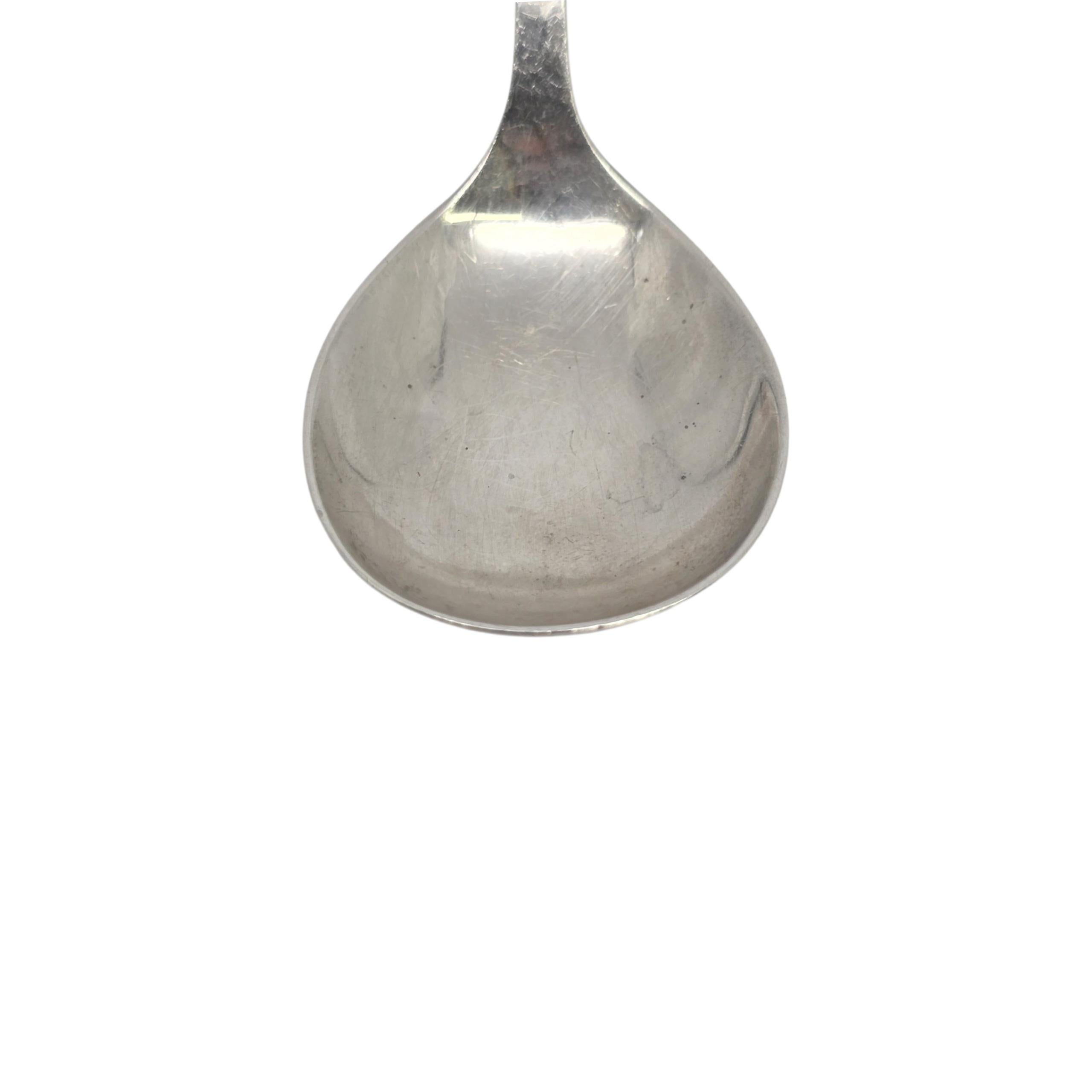 Randahl Sterling Silber Blossom gebogenen Griff Löffel #23225 für Damen oder Herren im Angebot