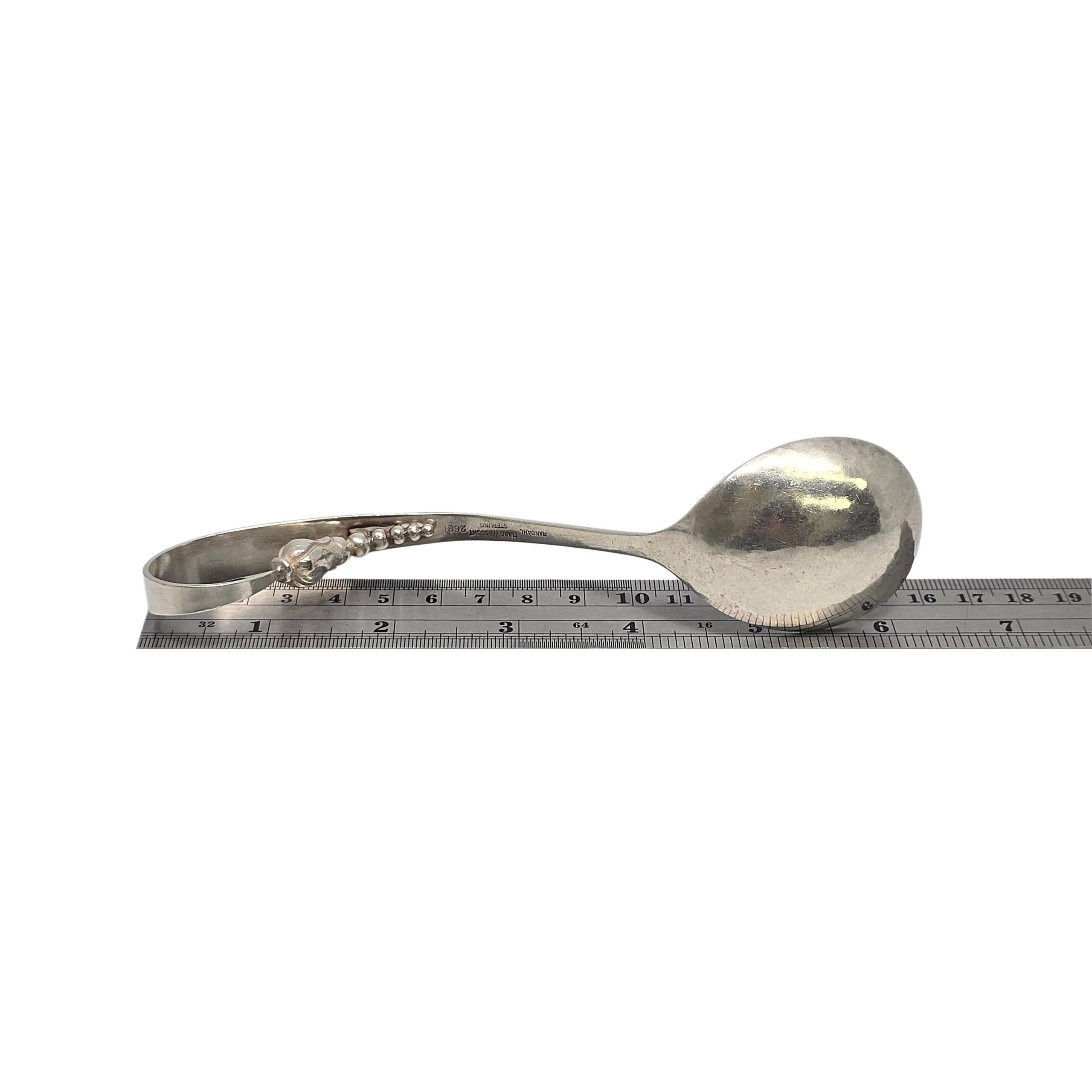 Randahl Sterling Silber Blossom gebogenen Griff Löffel #23225 im Angebot 5