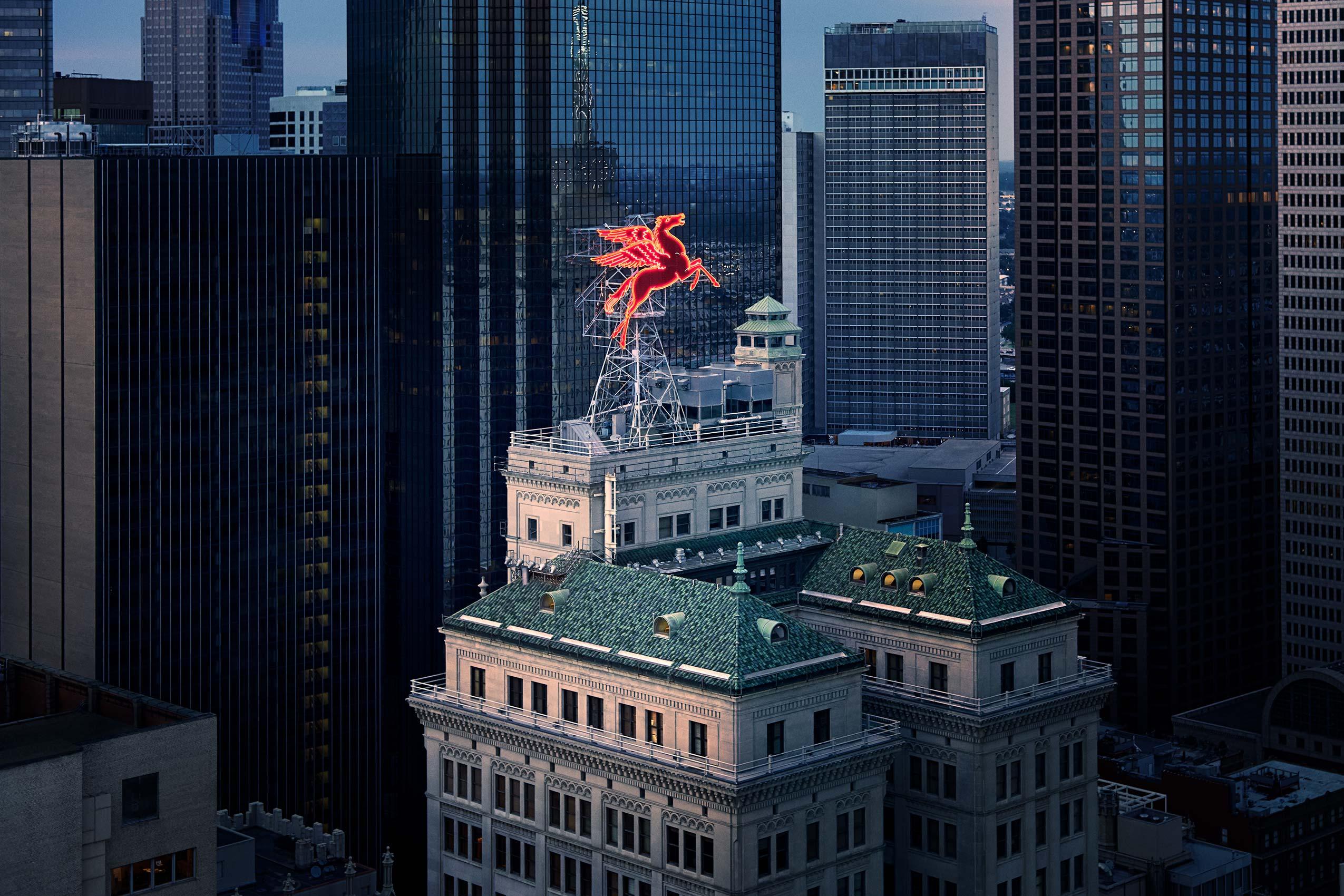 Randal Ford - The Pegasus Dallas, TX, photographie 2023, imprimée d
après