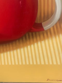 "Big and Little", Randall Browning, Pop Art Still-life, 48x40 in., Original Oil