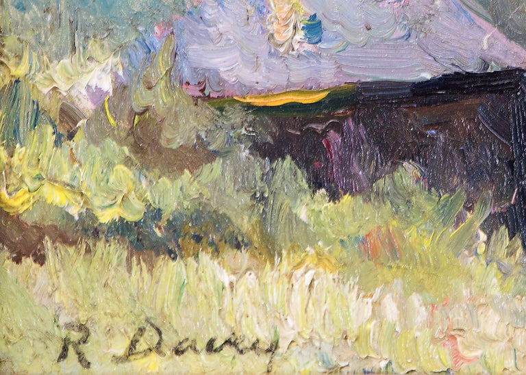 Randall Davey Untitled Cabin Near Estes Park Colorado For