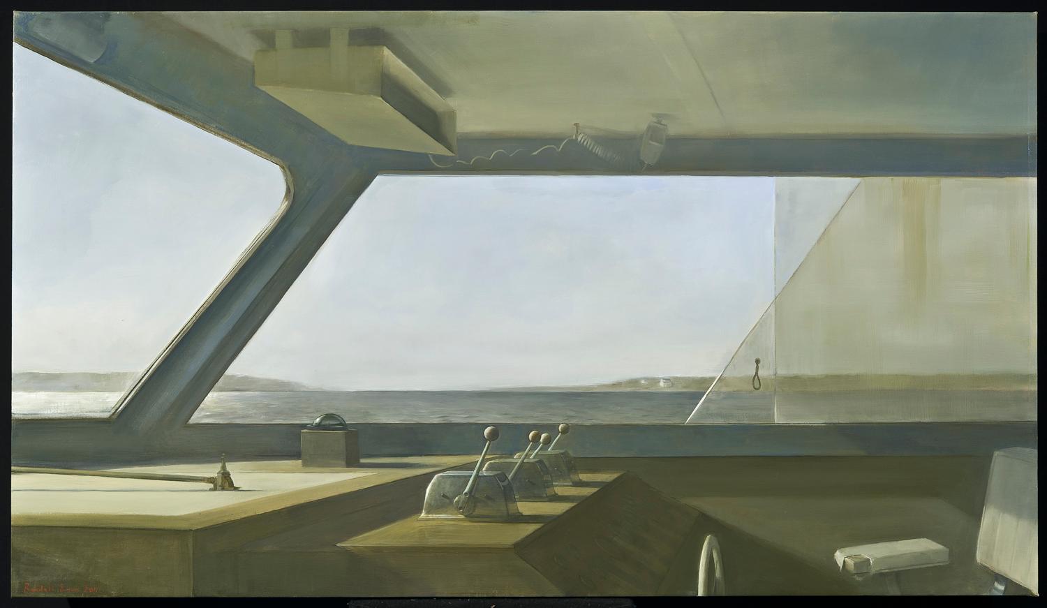Signed and dated (at lower left): Randall Exon 2011 