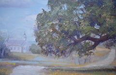 "Small Town Coreopsis" Texas Hill Country Landscape