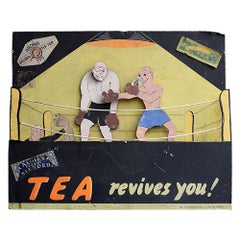 Vintage Randell Page Scratch-Built Tea Advertising Automaton, circa 1940