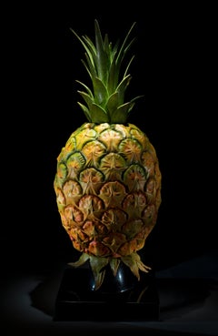 Large Pineapple Bronze Sculpture
