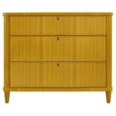 Randolph Chest in French Walnut with Antiqued Brass by Chapter & Verse