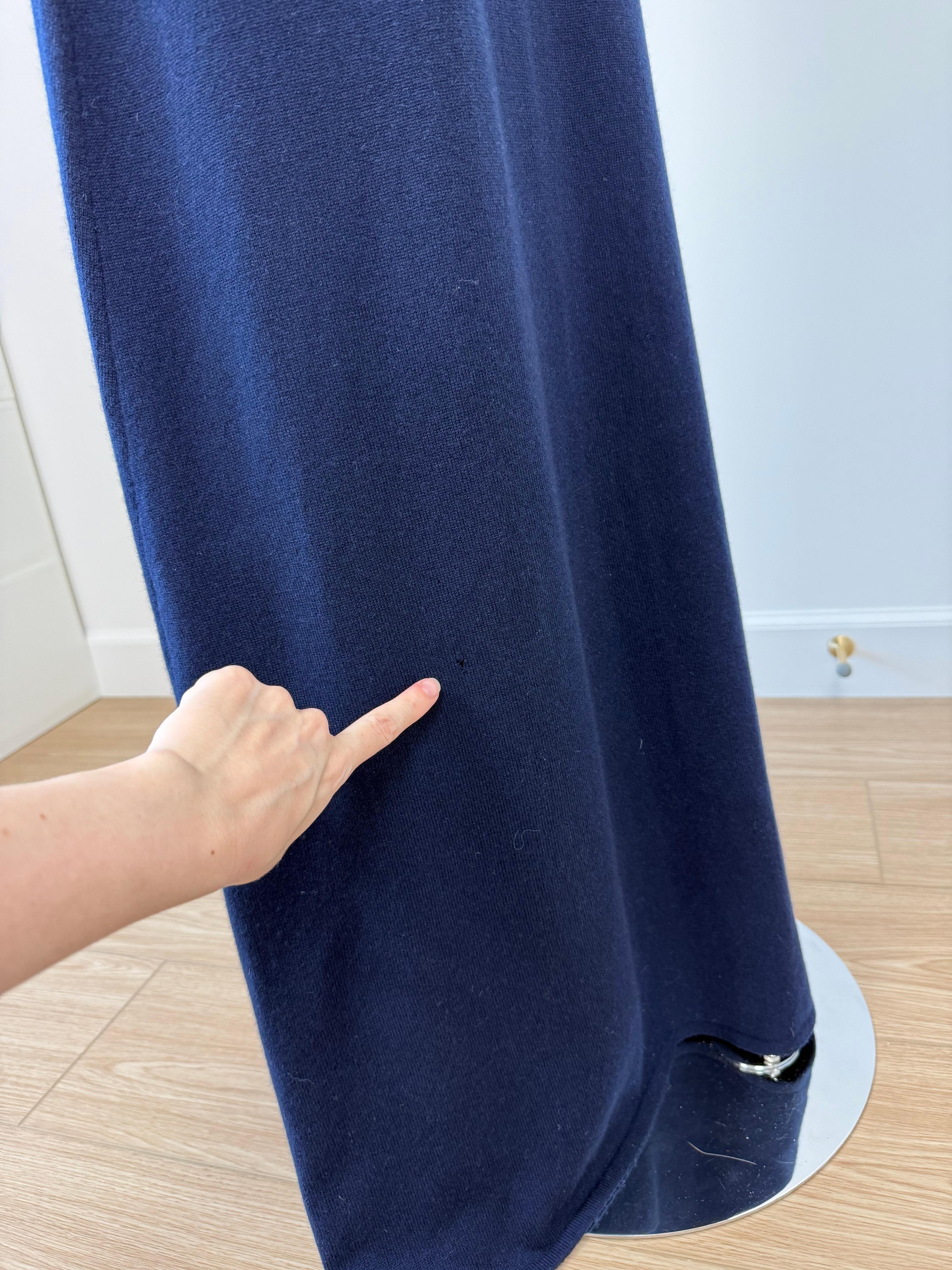 RANDOLPH DUKE 2000 Vintage Runway Cashmere Off The Shoulder Maxi Dress Gown For Sale 4
