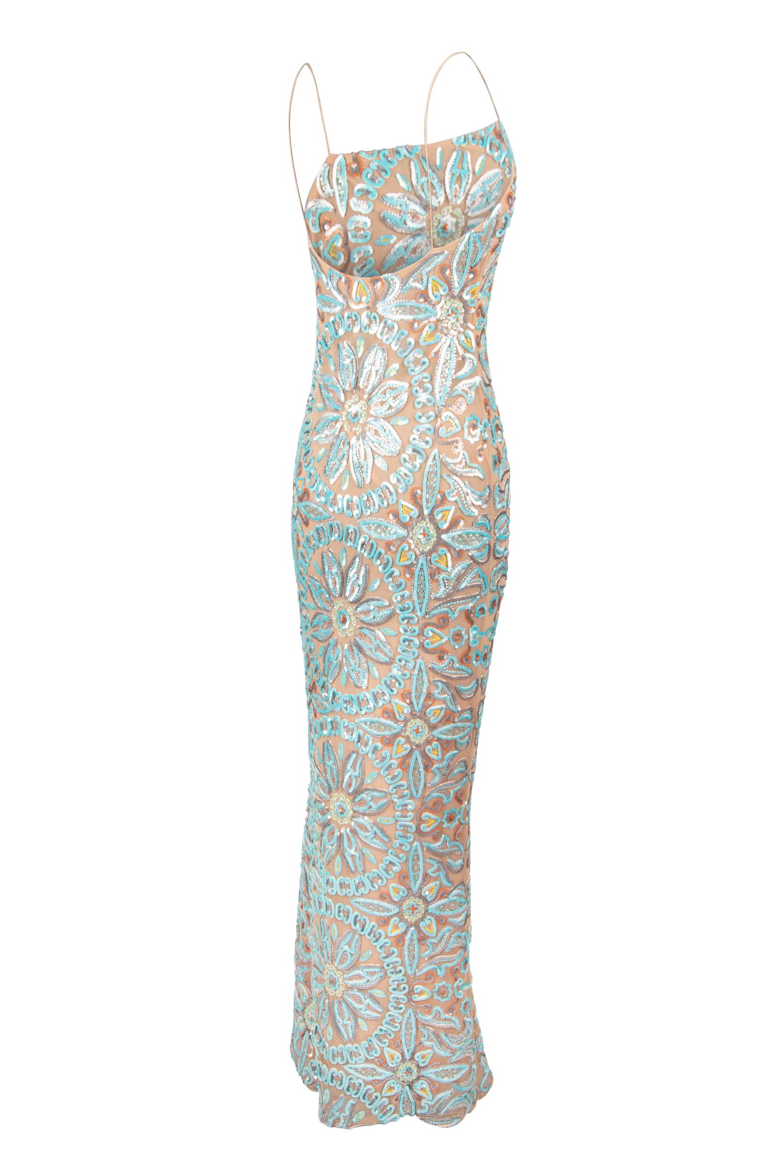 Gray Randolph Duke Gown Exquisite Sequins Colours  6