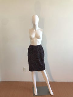 Randolph Duke Vintage Genuine Amethyst Beaded Skirt