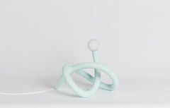 Random Lámpara de escritorio moderna de nylon y arena de edición limitada de Hot wire extension