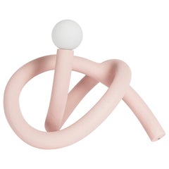 Random Limited Edition Modern Sand and Nylon Desk Lamp by Hot Wire Extensions