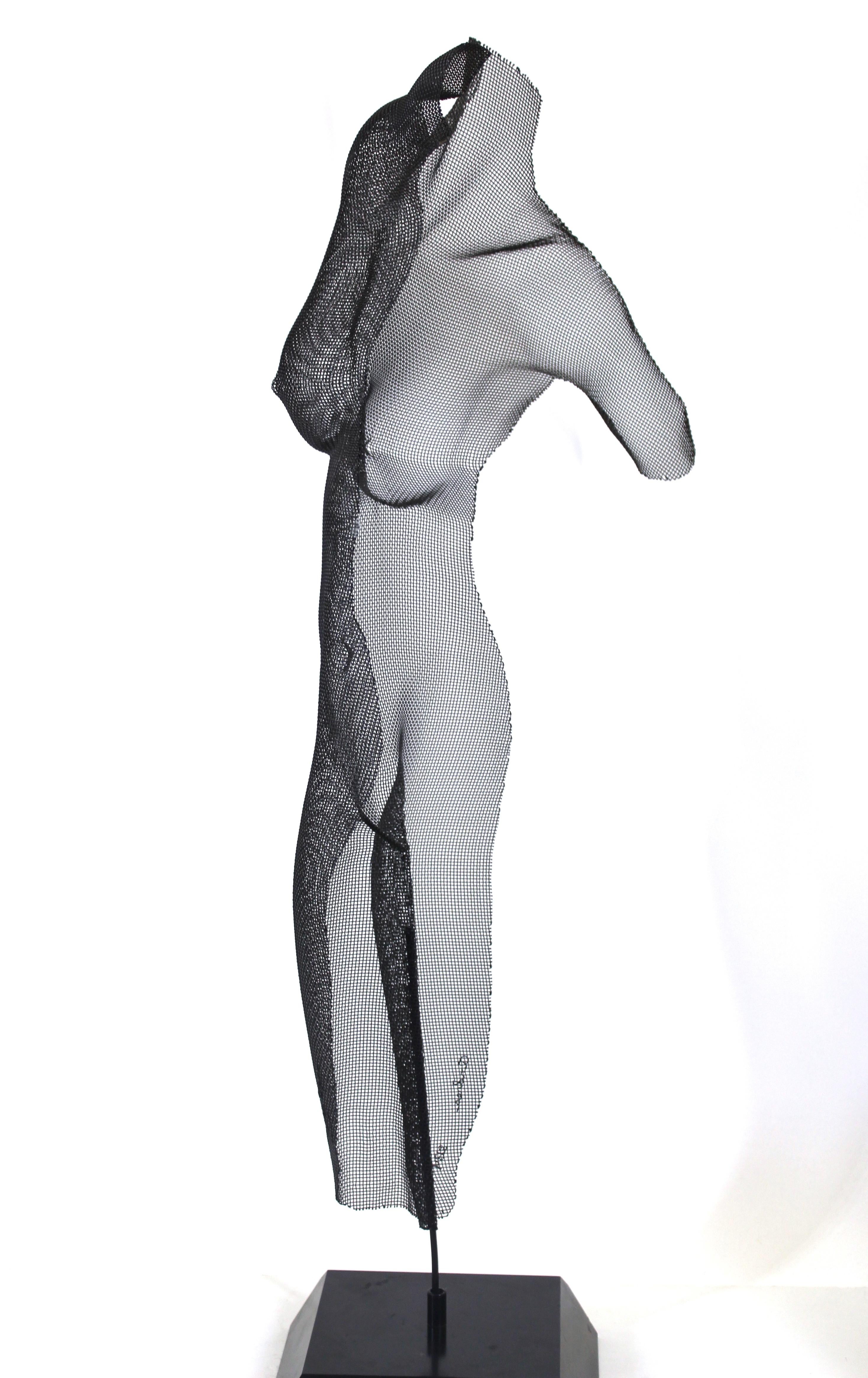 Randy Cooper Post-Modern 'Andrea' Wire Mesh Nude Skulptur 1
