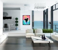„BRAVO“ Pop-Art- Cartoon-Charakter „BRAVO“, inspiriert von Johnny Bravo von Randy Morales