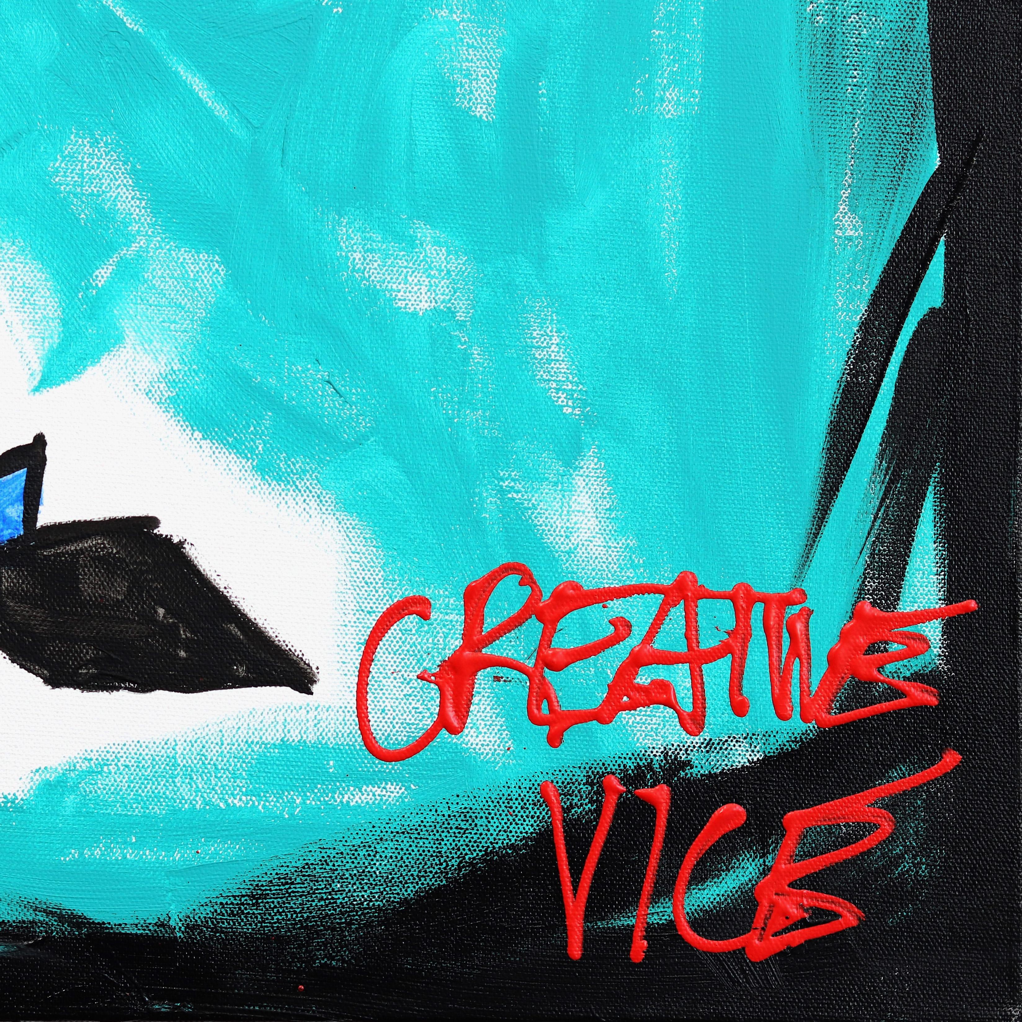 Caractéristique de Cartoon Pop Art inspirée par Johnny Bravo par Randy Morales en vente 6