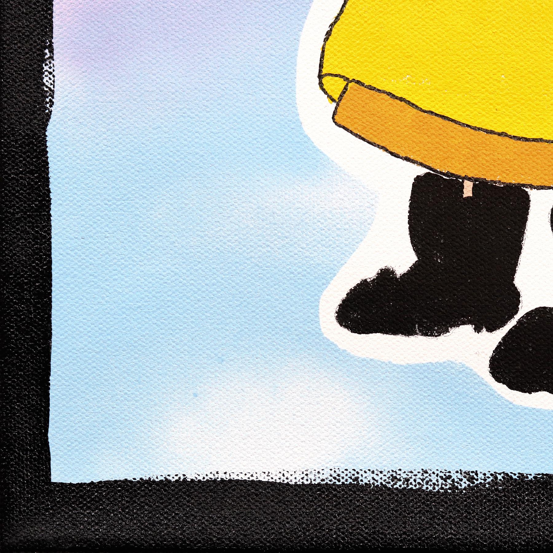 Gma - Quadro su tela di Randy Morales ispirato ai cartoni animati Pop Art in vendita 4