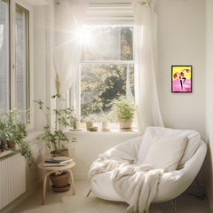 An He - Pittura su tela ispirata ai personaggi della Pop Art di Randy Morales