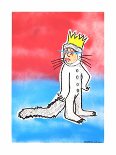 "Max"  -  Pop-Art- Cartoon-Zeichnung inspirierte Zeichnung von Randy Morales