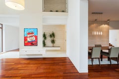 "MIC-CHECK" Pop Art Cartoon Character inspired by Mr. Mike and Toy Story