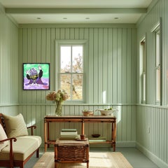 Mojo - Pop Art Cartoon Inspired Character Painting on Canvas by Randy Morales