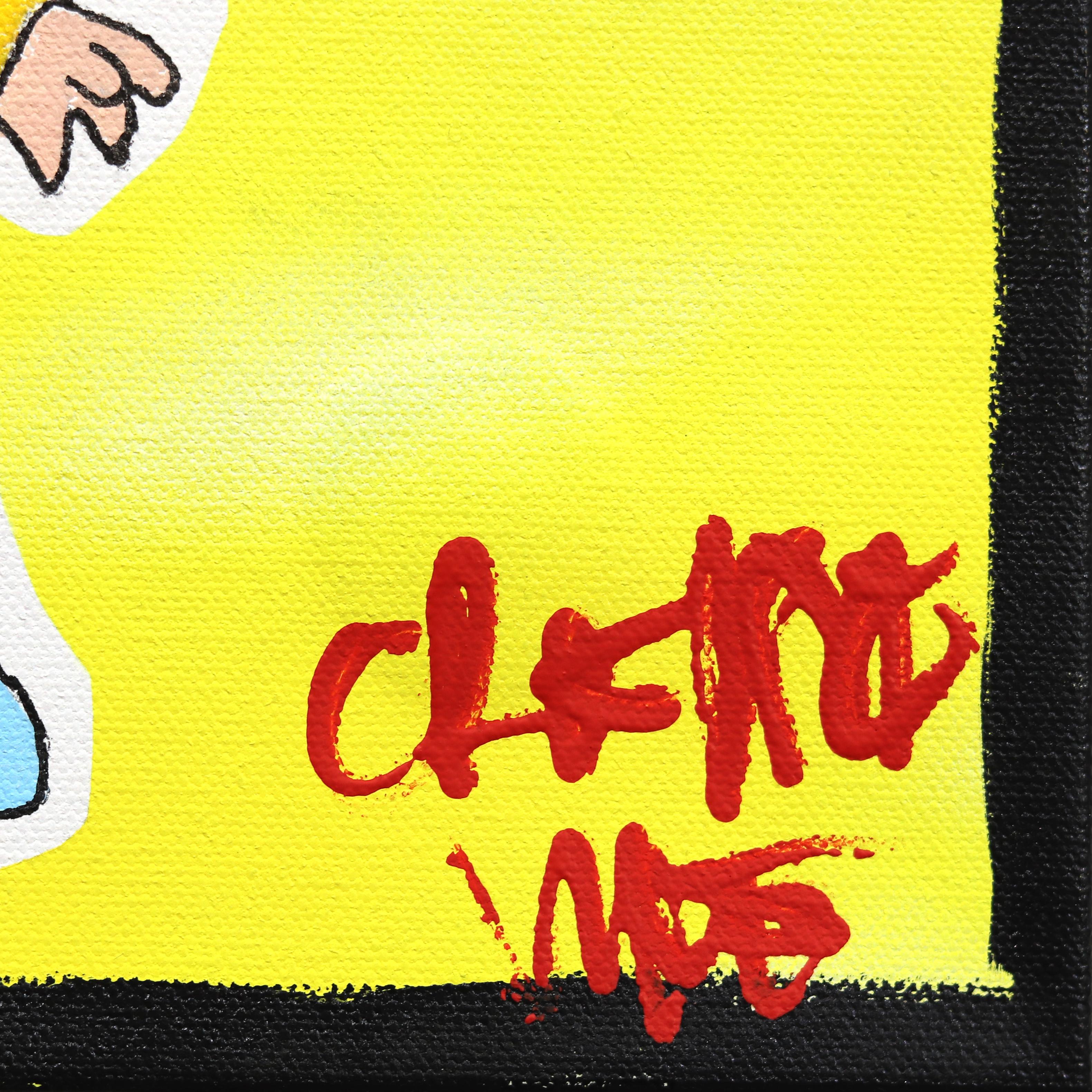 Stew - Pop Art Family Guy - Peinture sur toile inspirée d'un personnage, Randy Morales en vente 7