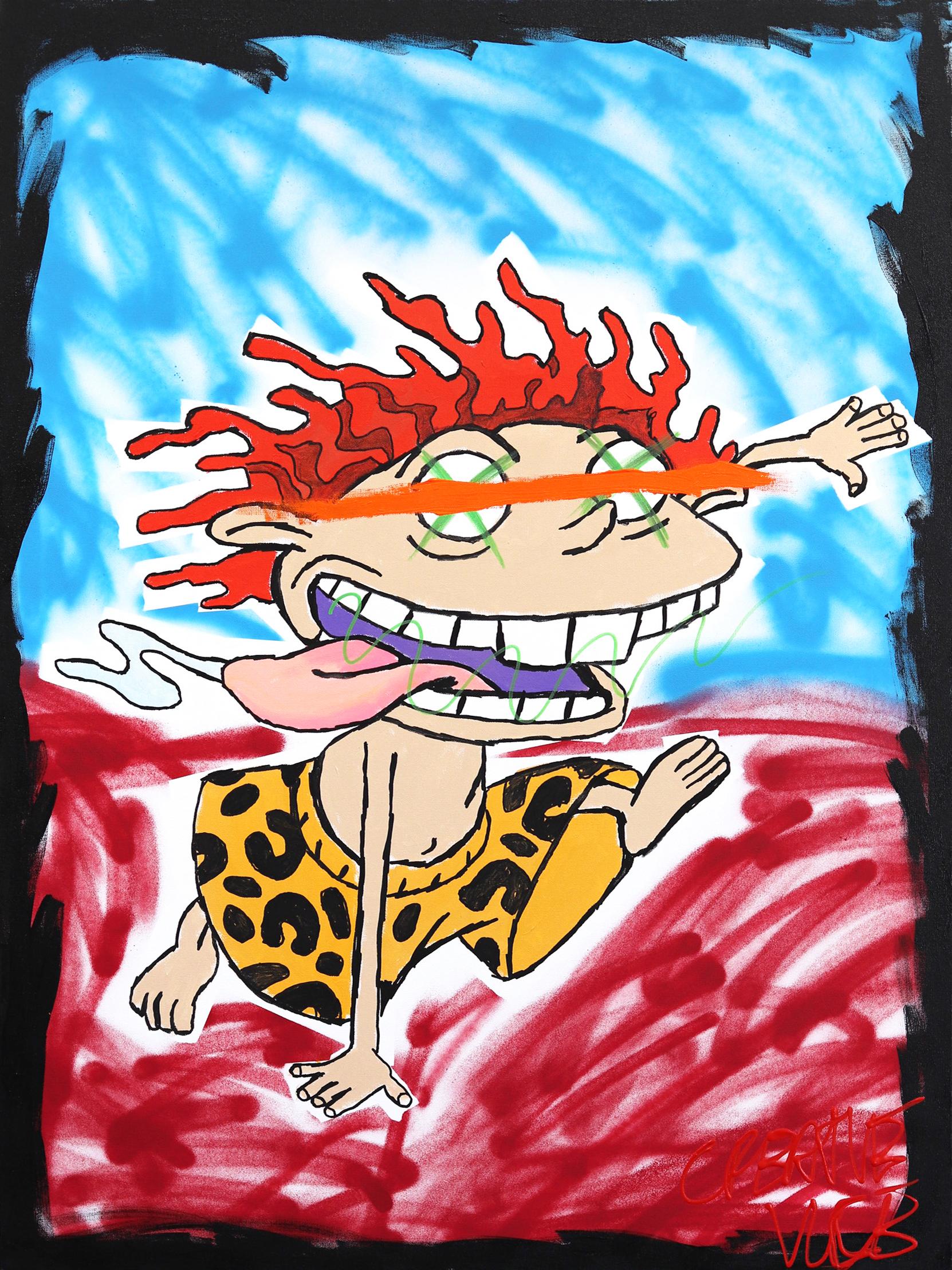 "Yagaboo Dibiity" Pop Art Cartoon inspired by Donnie on The Wild Thornberrys 