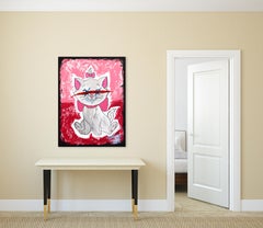 "You're Nothing But A Sister" Pop Art Cat Cartoon Character Marie The Aristocats