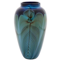 Vase en verre d'art contemporain Randy Strong