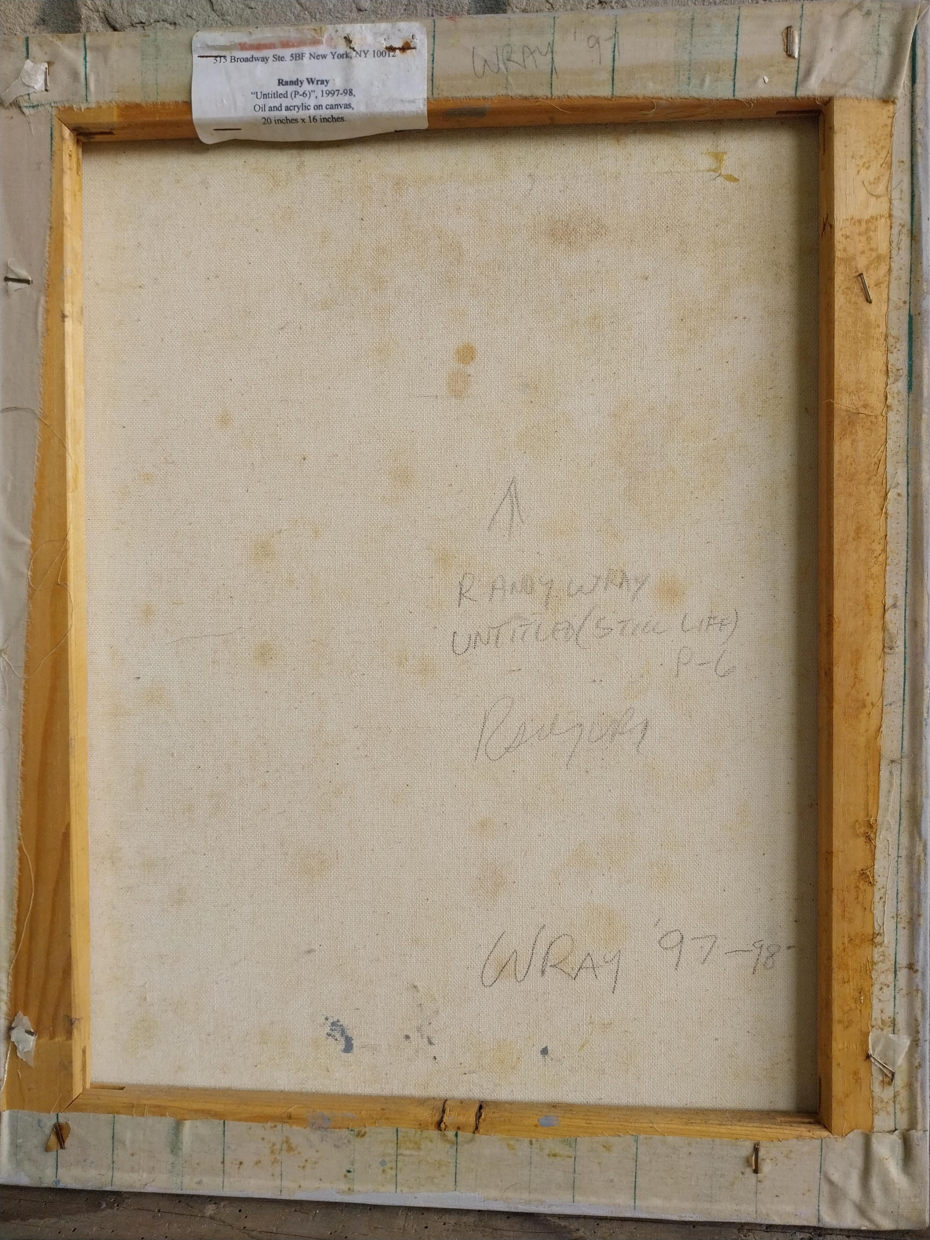 Late 20th Century Randy Wray (USA °1965): oil and acrylic on canvas 1997 For Sale