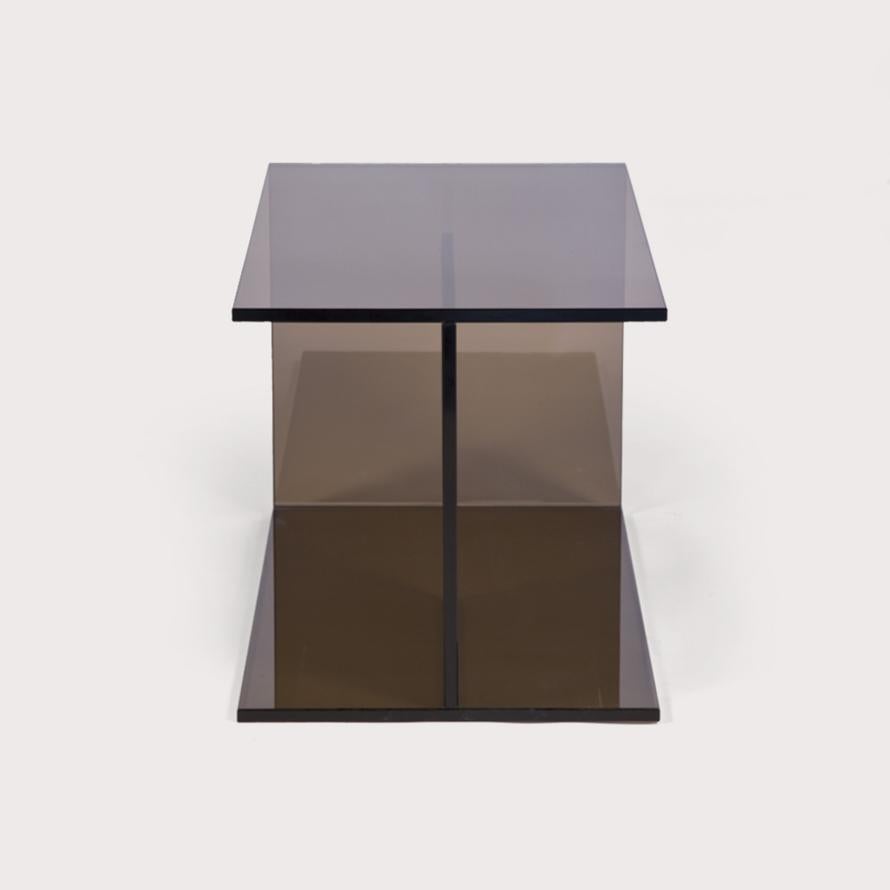 Named after a song by the band Pavement, Range Life II is a unique and versatile collection of smaller tables. The three distinct pieces are each made in different materials and draw inspiration from Mies van der Rohe and modernist