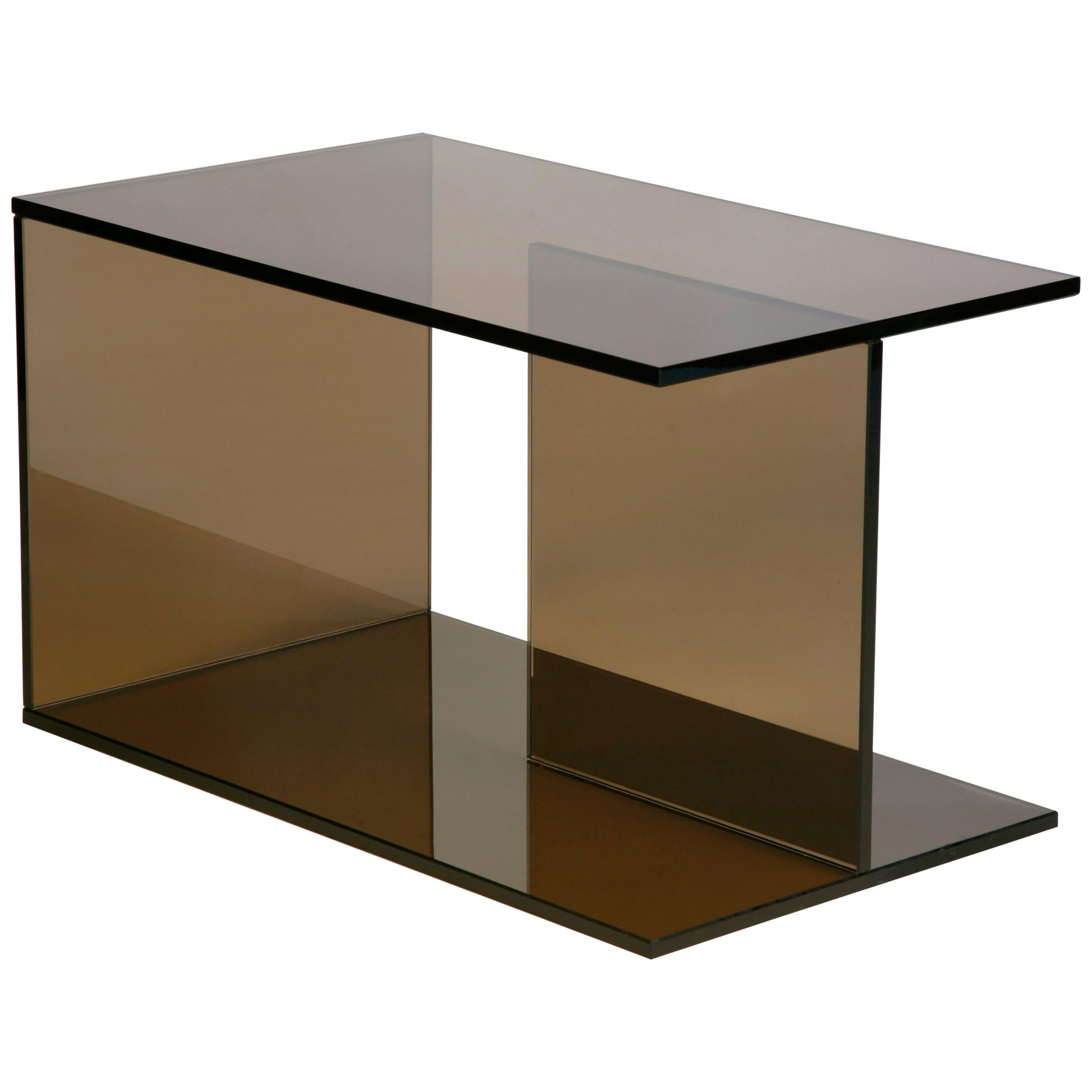 Range Life Side and End Table in Bronze by Jonah Takagi For Sale