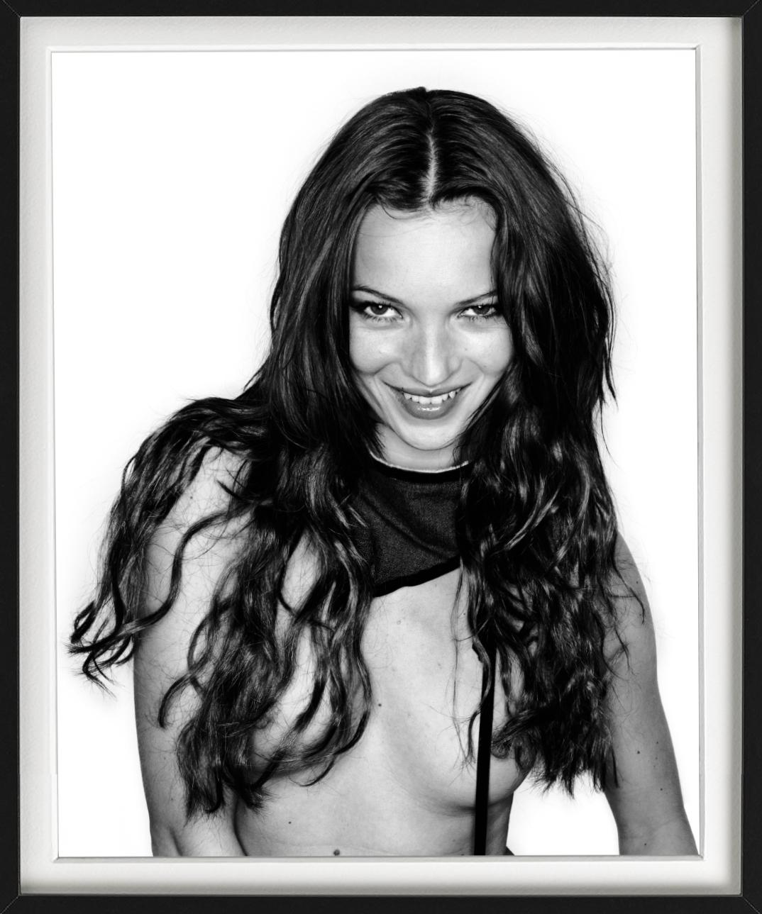 Cheeky Kate - nude portrait of supermodel Kate Moss, fine art photography, 1999 For Sale 2