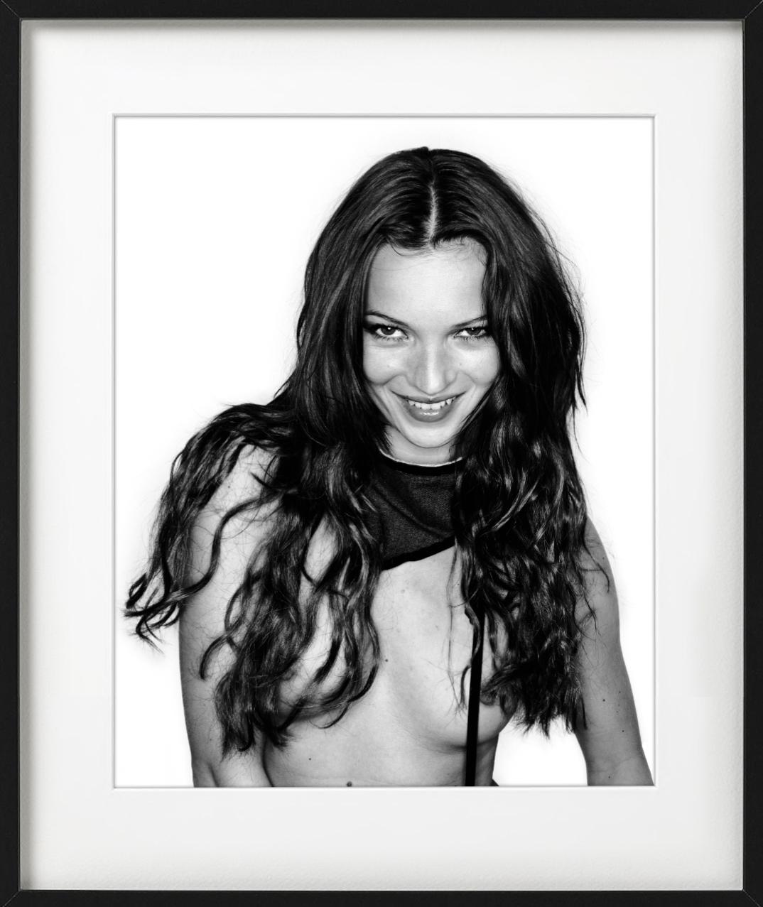 Cheeky Kate - nude portrait of supermodel Kate Moss, fine art photography, 1999 For Sale 3