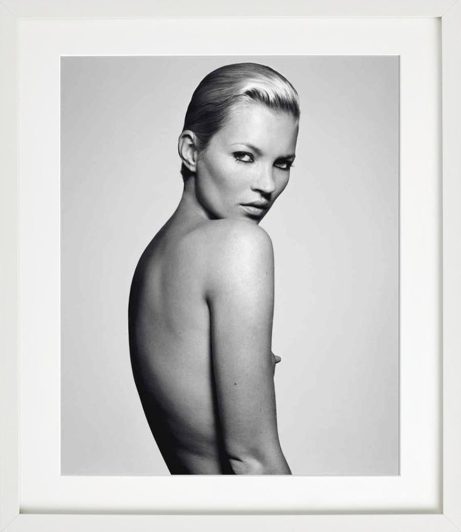 Kate Moss' Little Nipple - Nude Portrait of the Model, fine art photography 2001 - Contemporary Photograph by Rankin