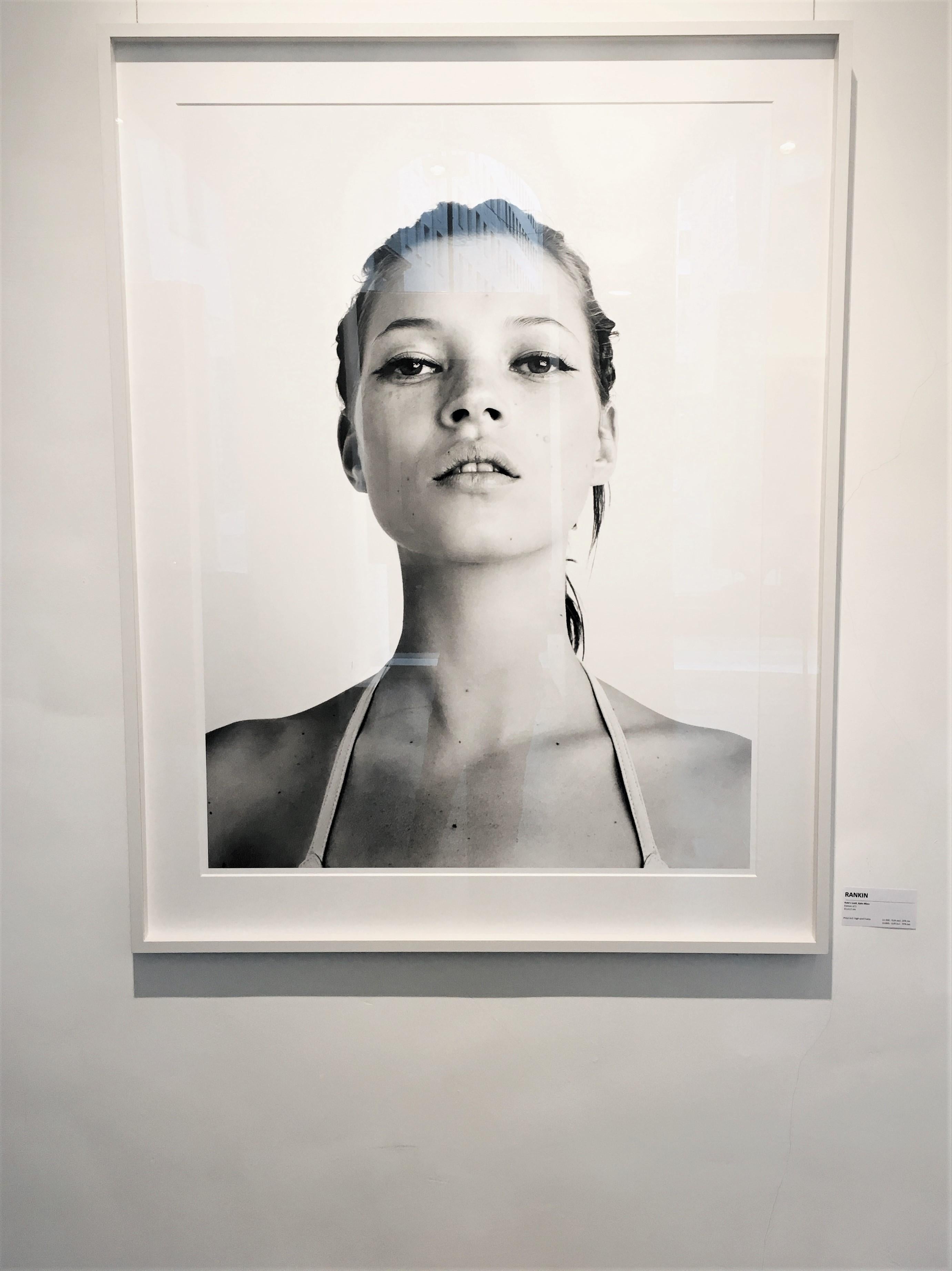 Kate's Look - portrait of the supermodel Kate Moss, fine art photography, 1998 - Photograph by Rankin