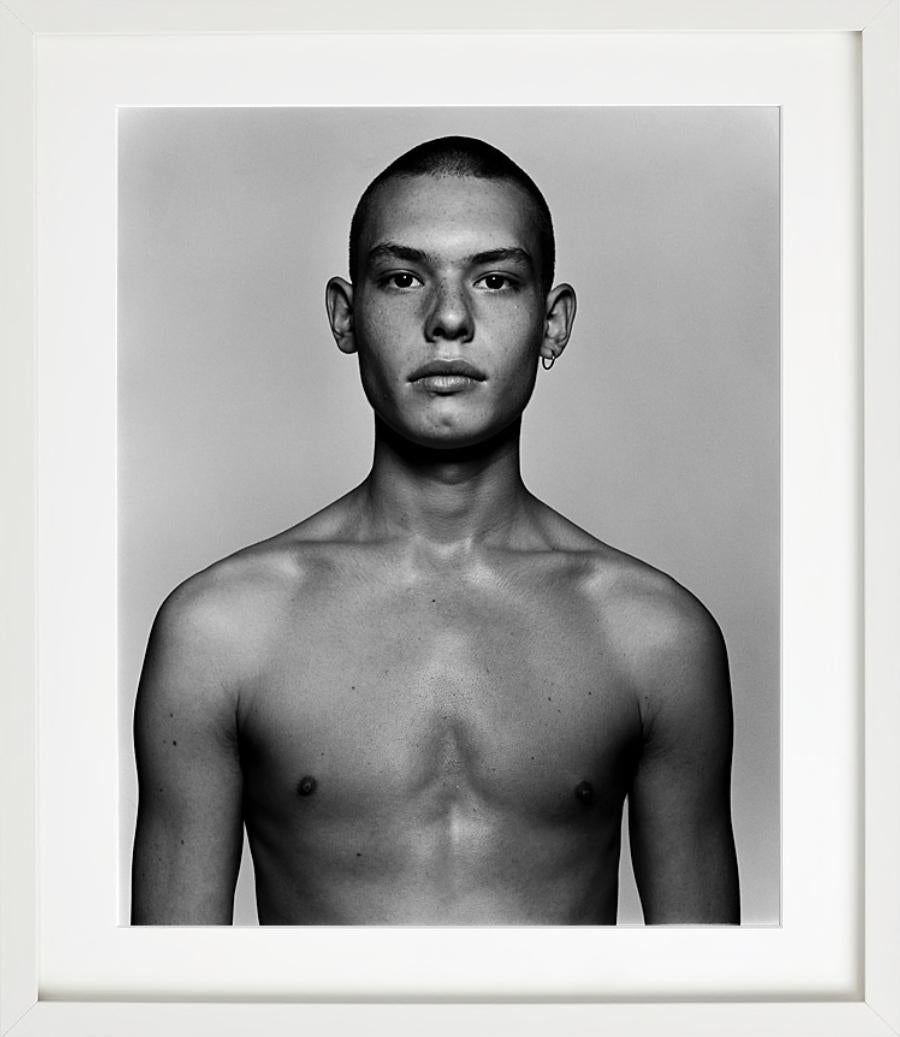 Sebastian, Breeding - Nude Black and White Portrait, Fine Art Photography, 2000 en vente 1