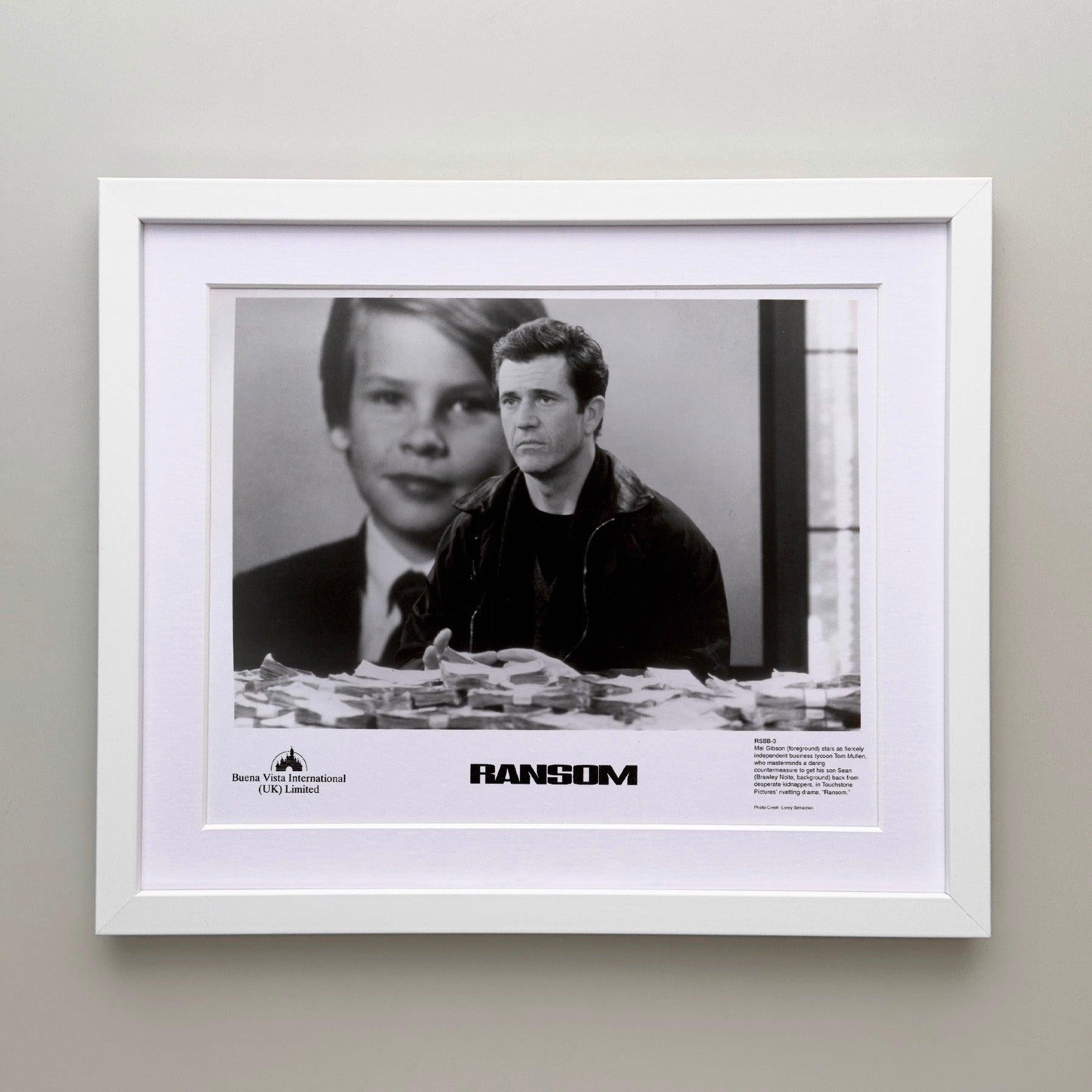 Américain Ransom 1996 Publicity Film Movie Press Still Framed en vente