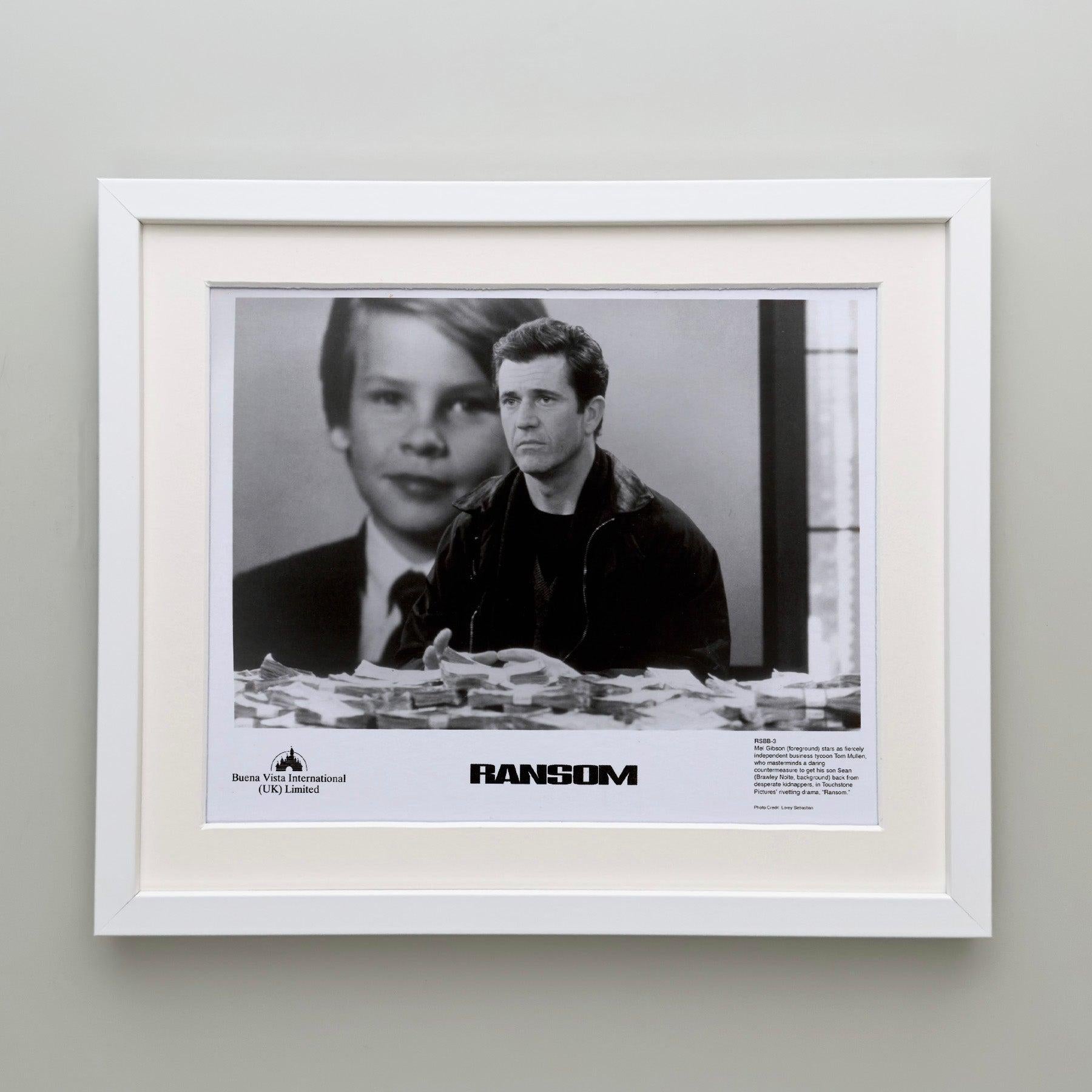 Ransom 1996 Publicity Film Movie Press Still Framed Excellent état - En vente à Bath, Somerset