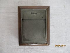 Ransomers Patent De La Rue 02 Antique Traveling Inkwell