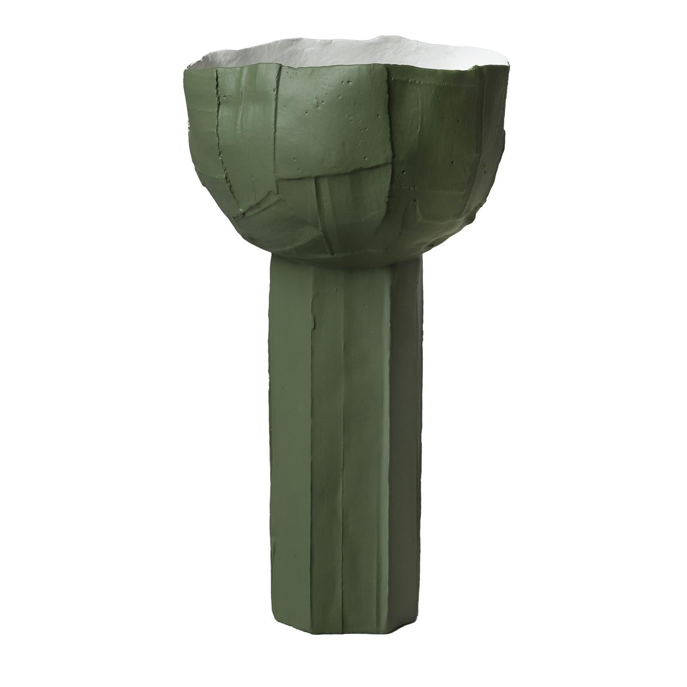 Vaso decorativo Ranuncolo Corteccia D1/Muschio in vendita 3