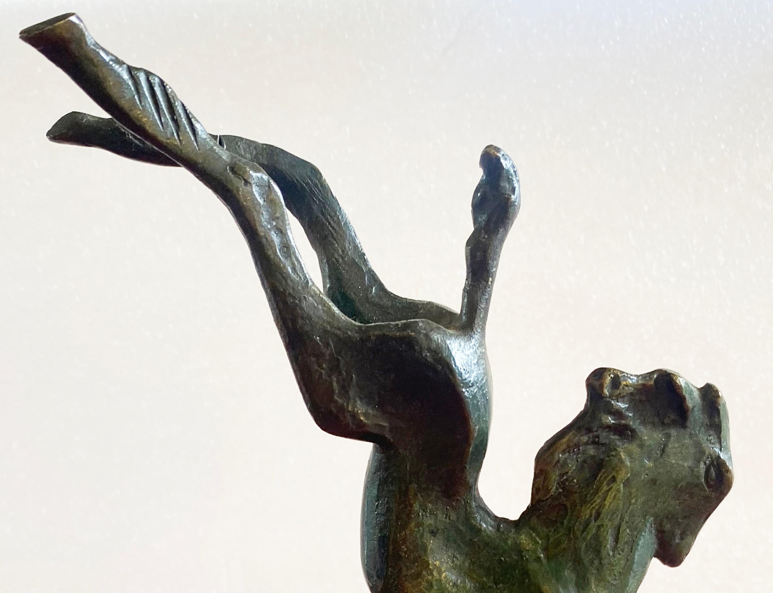 Raoh Schorr (1901-1991) Bronze „Cheval“ „Pferd“ 3