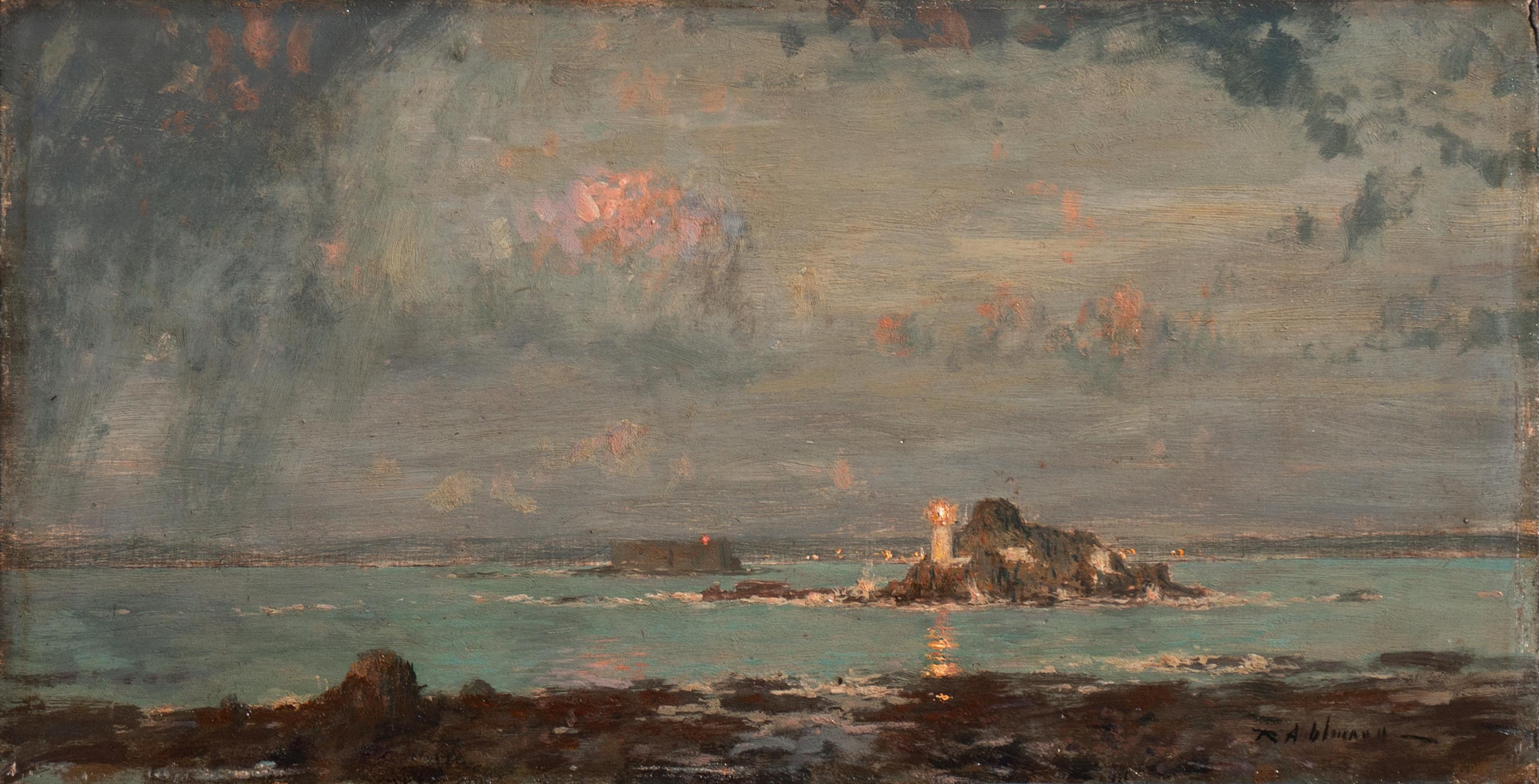 'Rivière de Mon Paix', coppia di raffinati oli impressionisti francesi, Museo d'Orsay in vendita 6