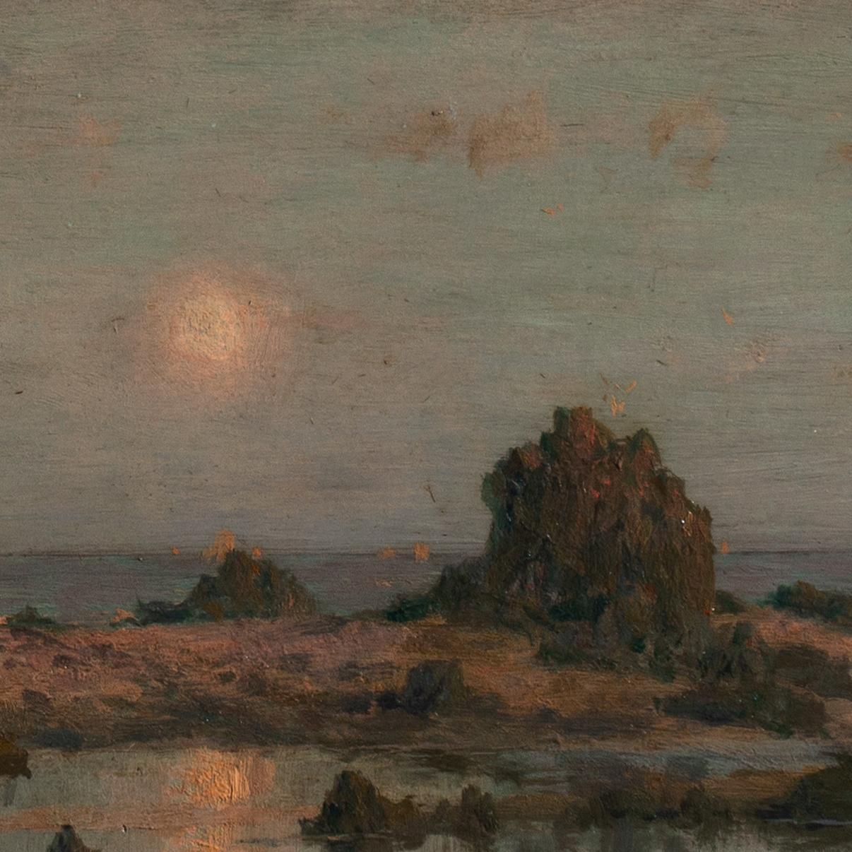 Rivière de Mon Paix', Pareja de finos óleos impresionistas franceses, Museo de Orsay en venta 11