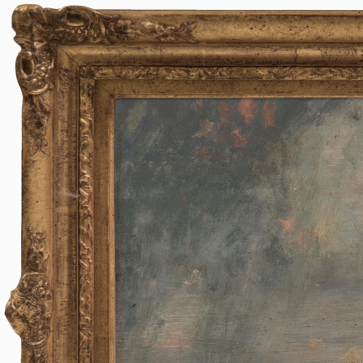 Rivière de Mon Paix', Pareja de finos óleos impresionistas franceses, Museo de Orsay en venta 2