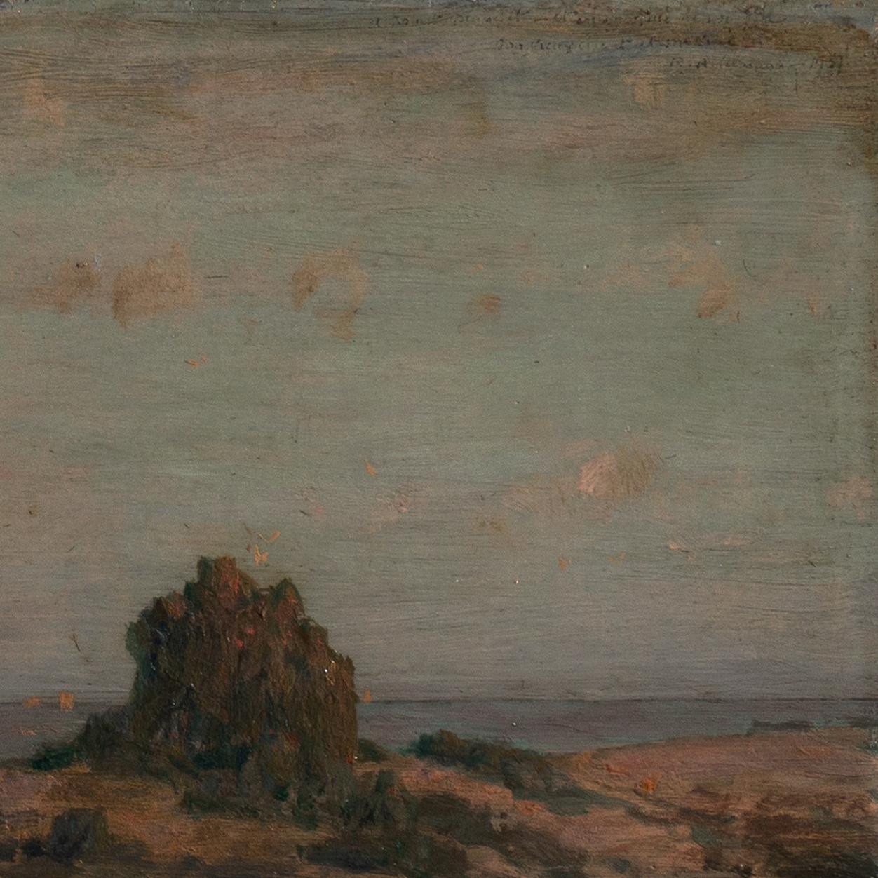 'Rivière de Mon Paix', coppia di raffinati oli impressionisti francesi, Museo d'Orsay in vendita 3