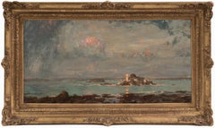 Rivière de Mon Paix", ein Paar feiner französischer Impressionisten-Öle, Musée d'Orsay